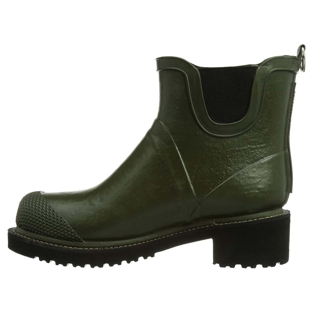 Ilse Jacobsen Rub47 Rubber Womens Boots#color_army