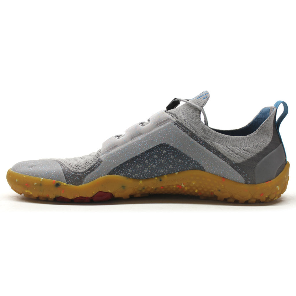 Vivobarefoot Primus Trail Knit FG Textile Synthetic Mens Trainers#color_grey