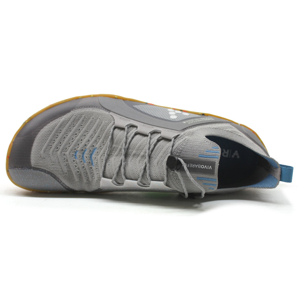 Vivobarefoot Primus Trail Knit FG Textile Synthetic Mens Trainers#color_grey