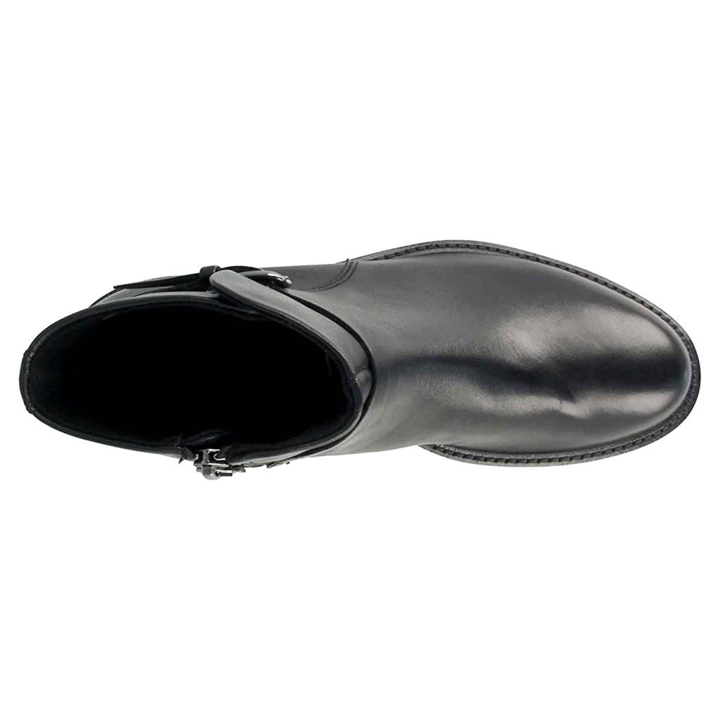 Ecco Sartorelle 25 Leather Womens Boots#color_black