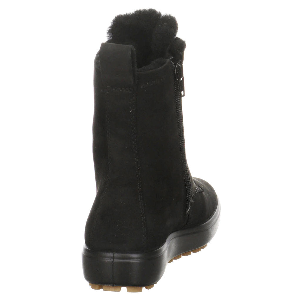 Ecco Soft 7 Tred 450423 Nubuck Womens Boots#color_black