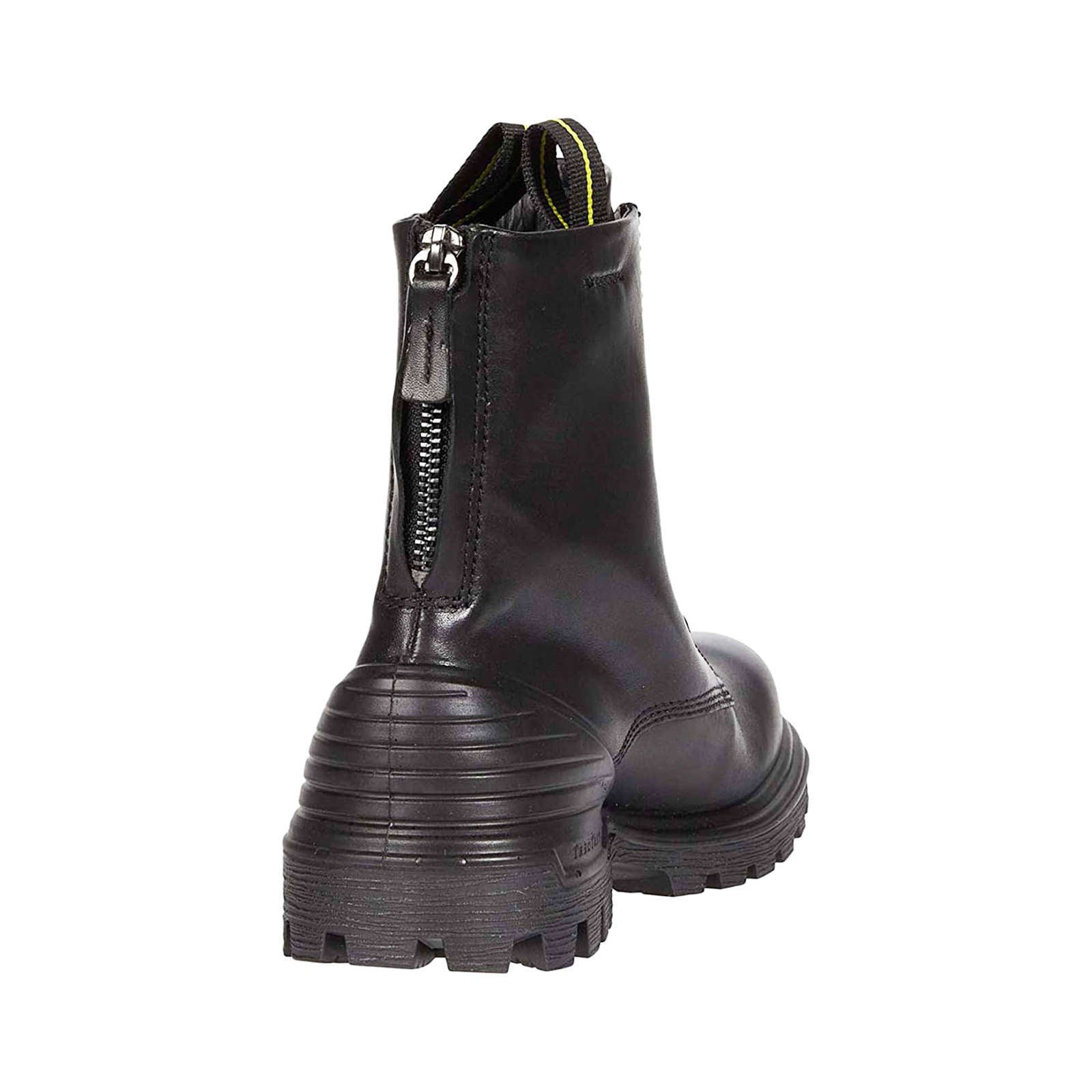 Ecco Tredtray 460333 Leather Womens Boots#color_black