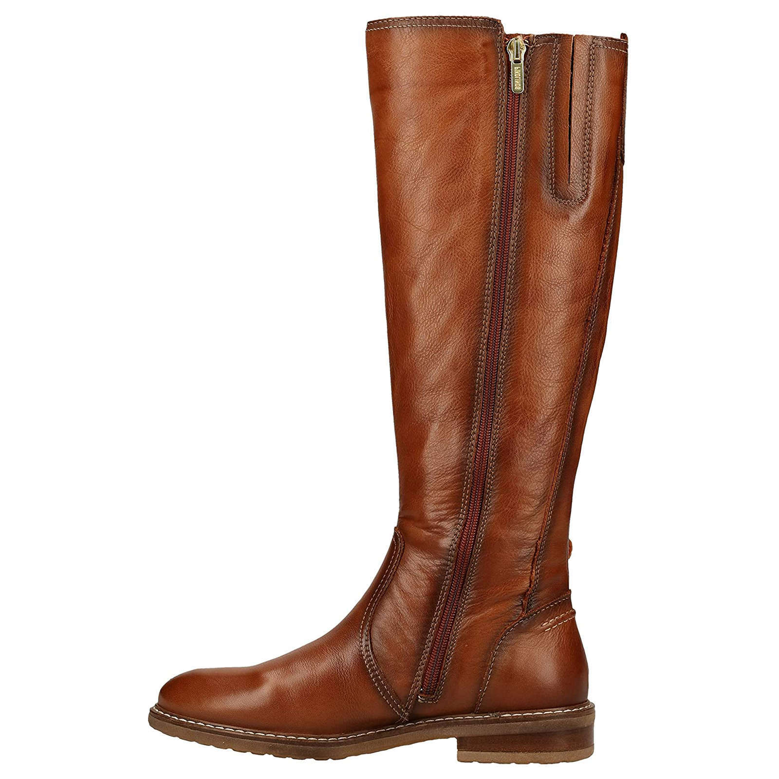 Pikolinos Aldaya W8J-9621 Leather Womens Boots#color_cuero