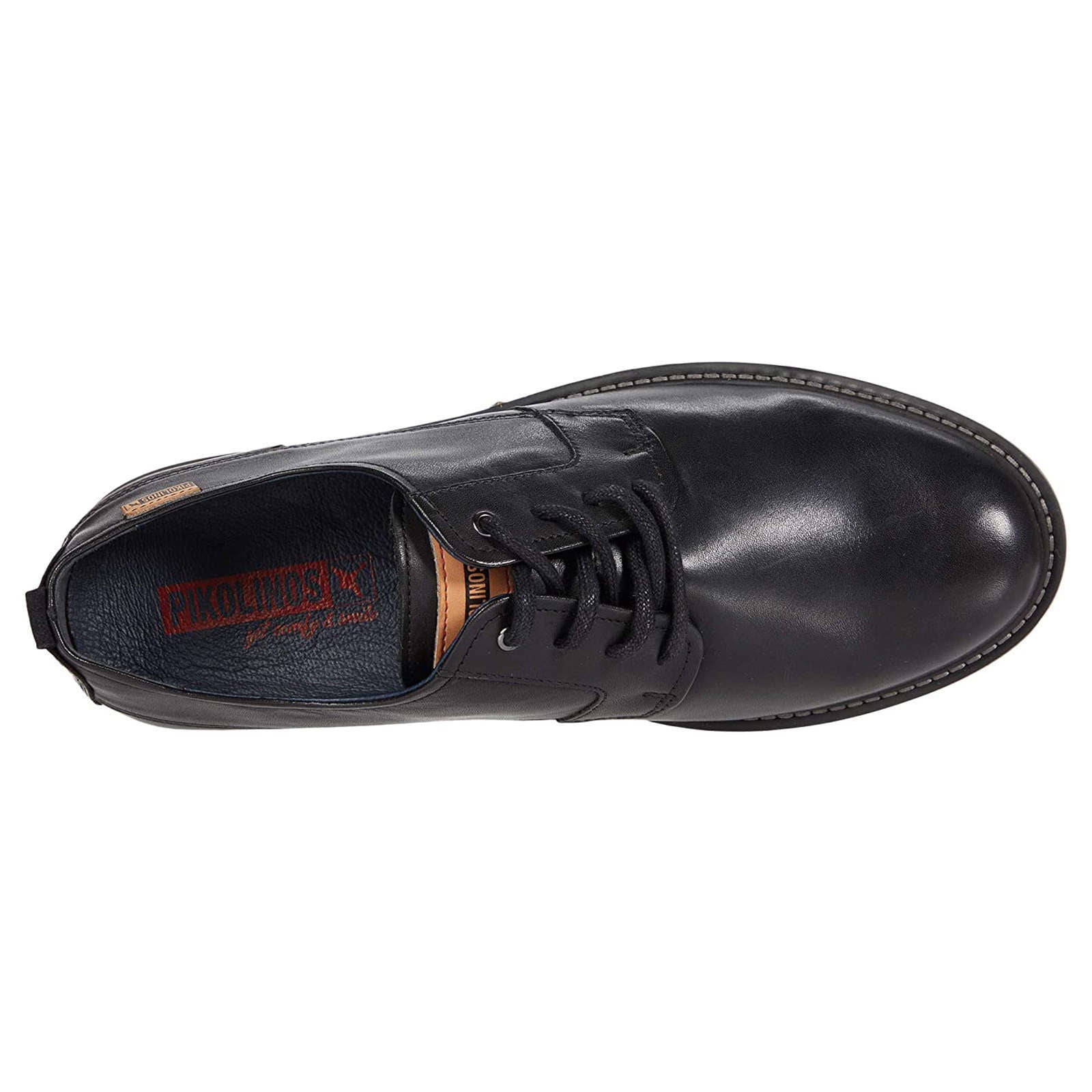 Pikolinos Berna Leather Mens Shoes#color_black
