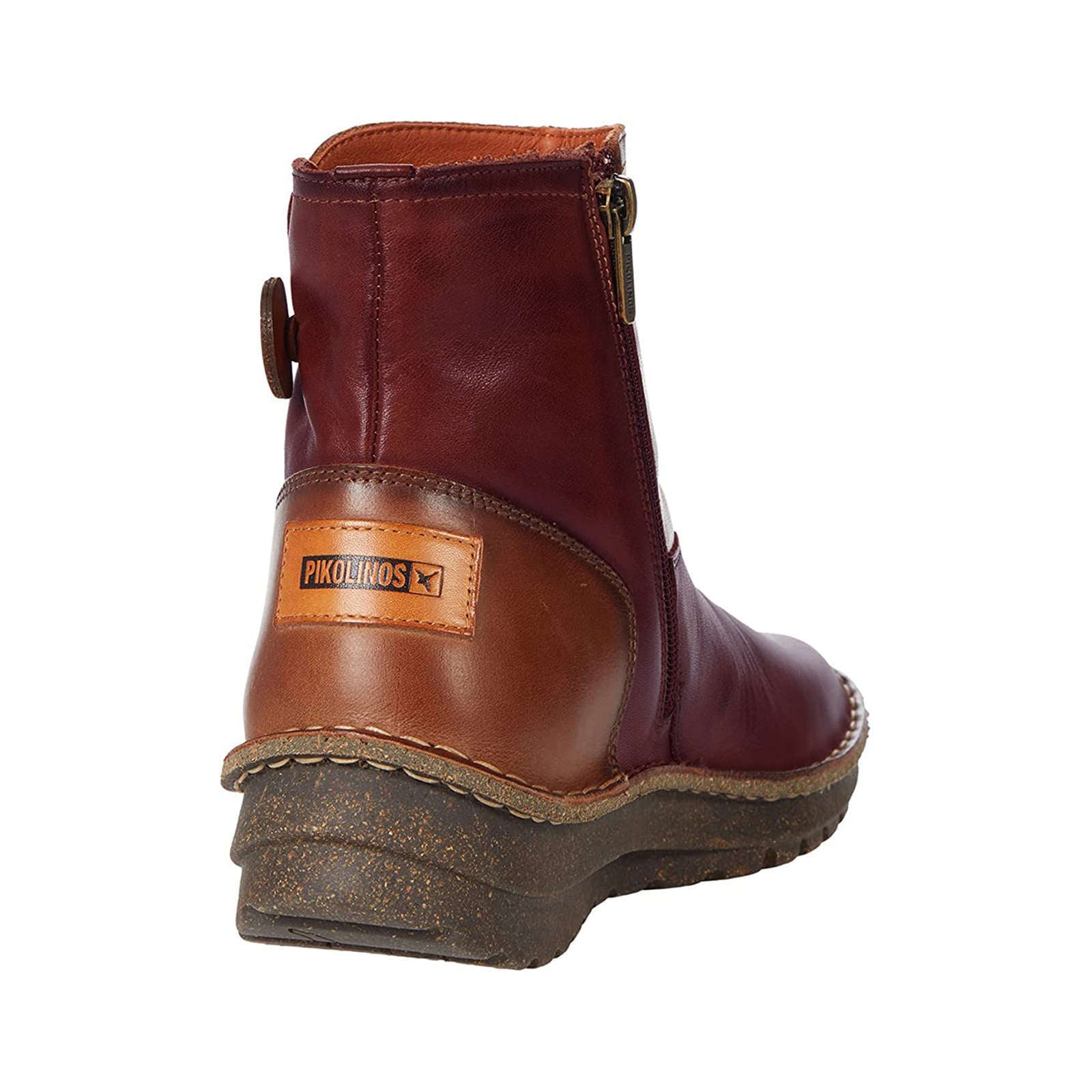 Pikolinos Cazorla Leather Womens Boots#color_arcilla