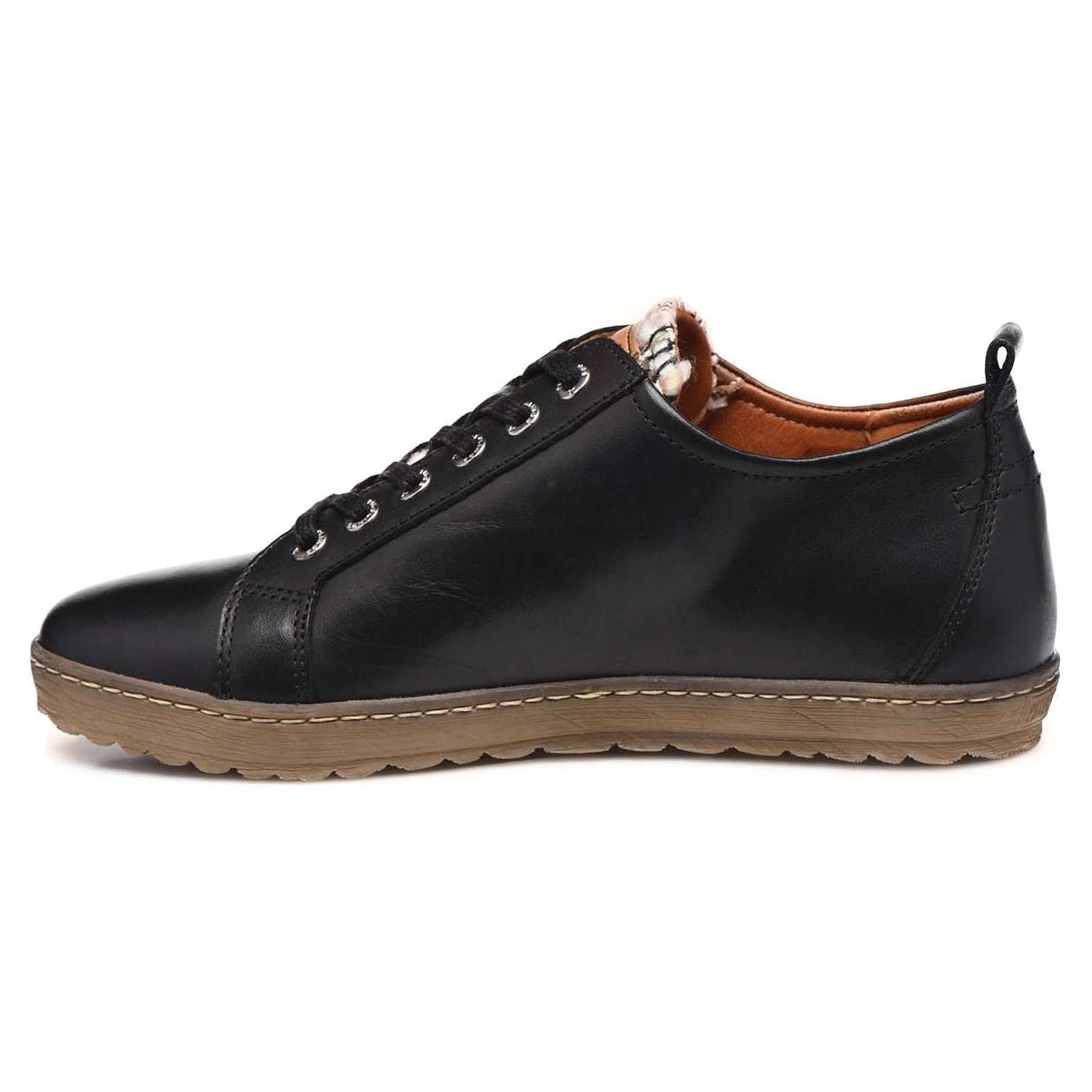 Pikolinos Lagos Leather Womens Shoes#color_black