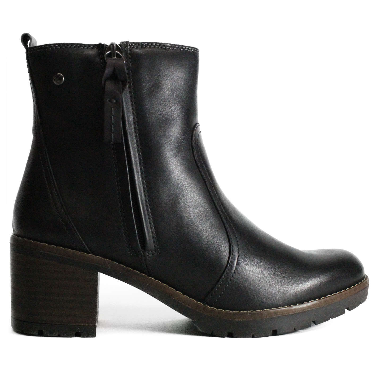 Pikolinos Llanes Leather Womens Boots#color_black