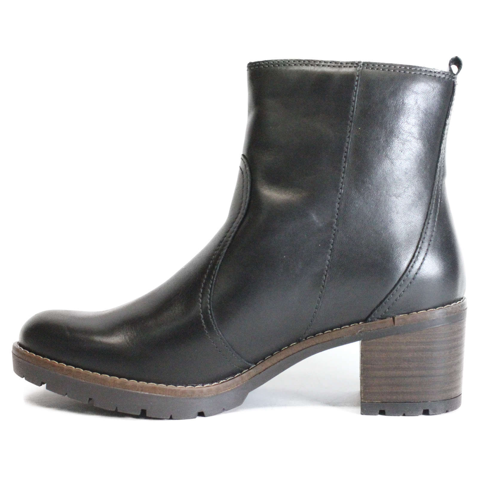 Pikolinos Llanes Leather Womens Boots#color_black