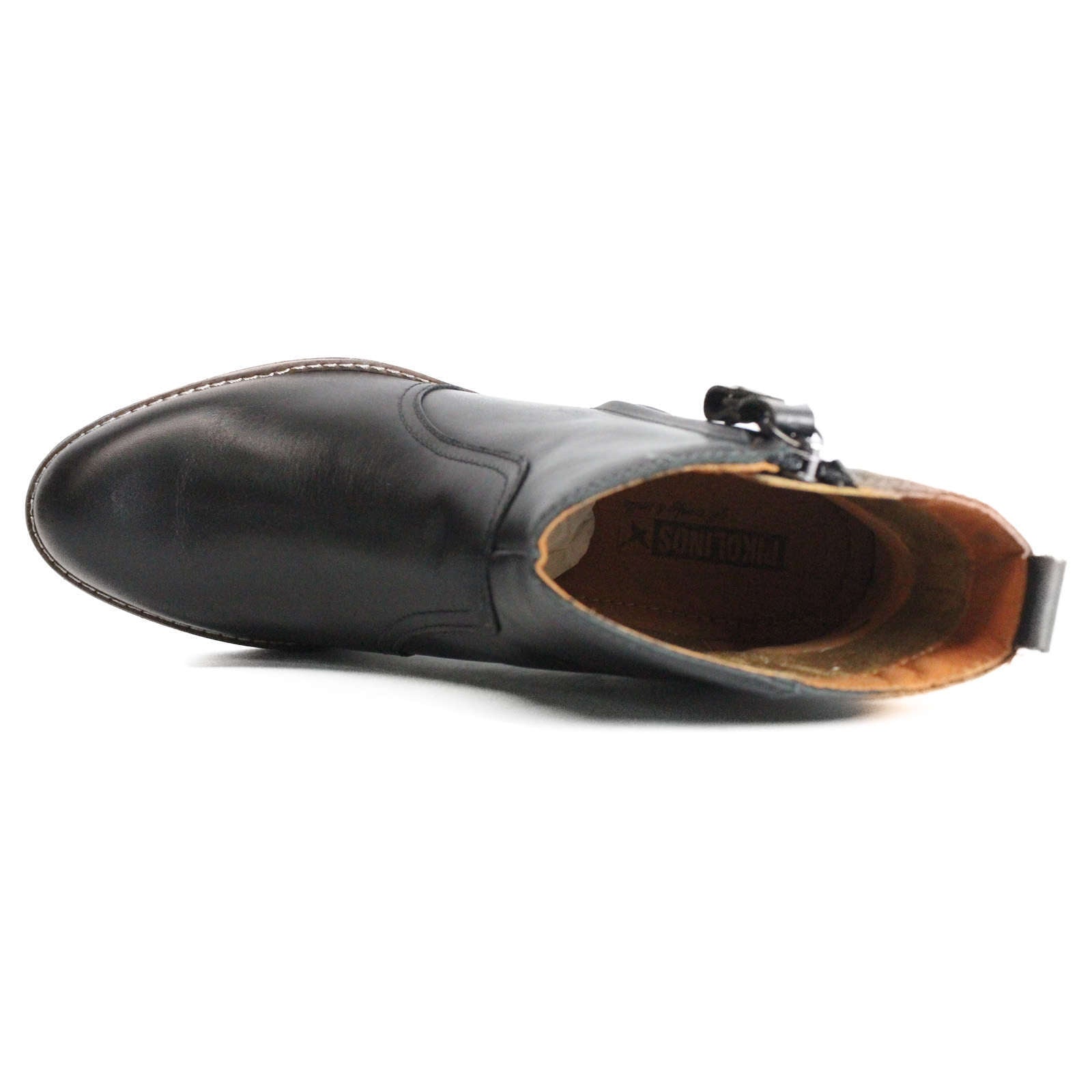 Pikolinos Llanes Leather Womens Boots#color_black