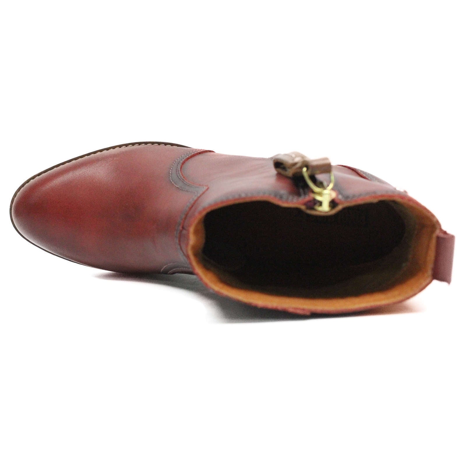 Pikolinos Llanes Leather Womens Boots#color_arcilla