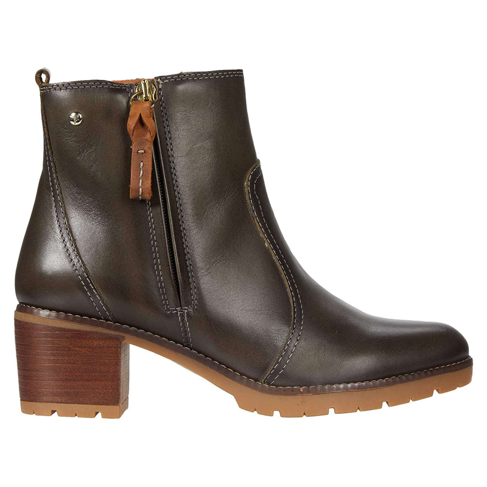 Pikolinos Llanes Leather Womens Boots#color_seamoss