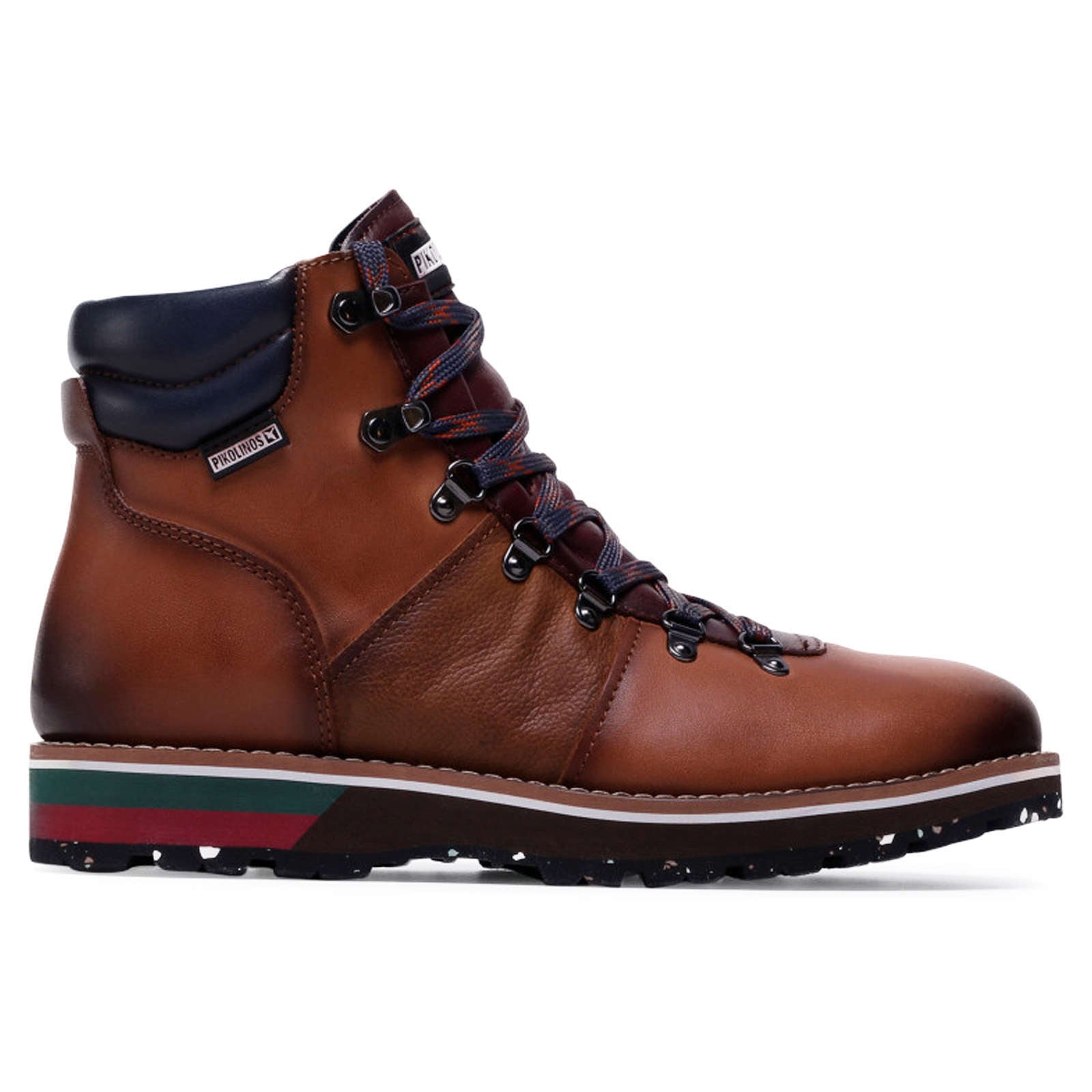 Pikolinos Pirineos Leather Mens Boots#color_brandy