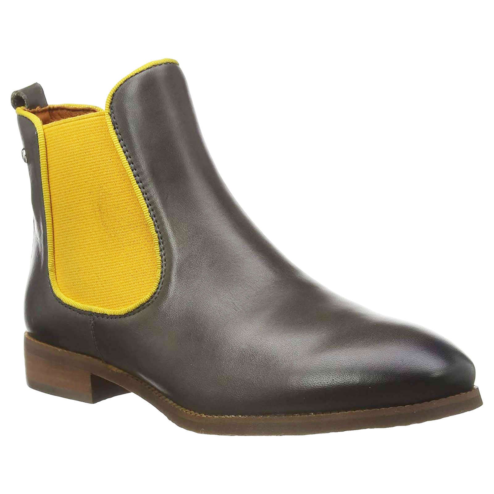 Pikolinos Royal Leather Textile Womens Boots#color_lead