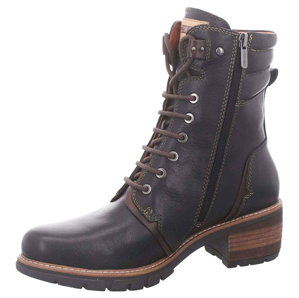Pikolinos San Sebastia Leather Womens Boots#color_black