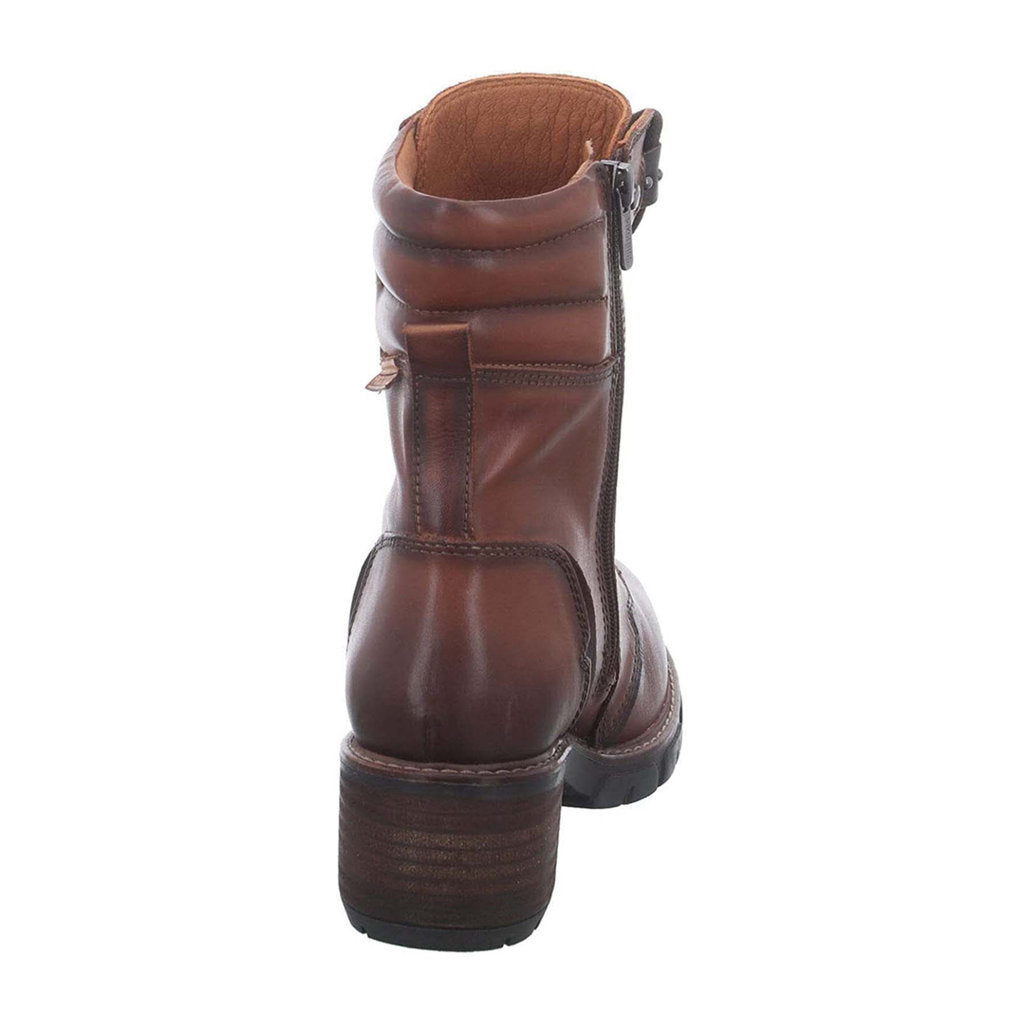 Pikolinos San Sebastia Leather Womens Boots#color_cuero