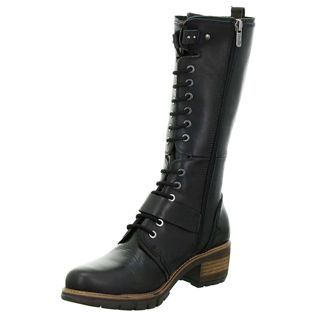 Pikolinos San Sebastia Calfskin Leather Women's Zip Up Calf Length Boots