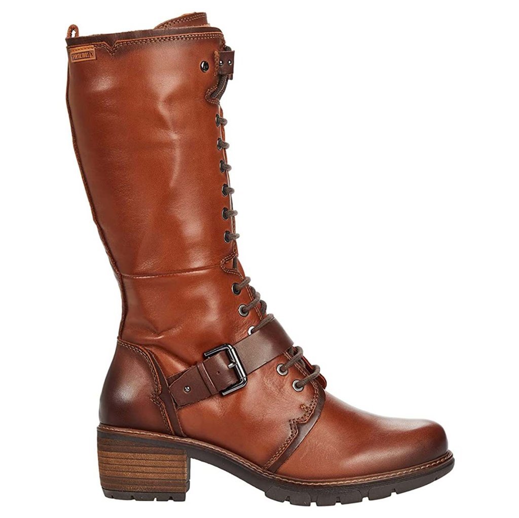 Pikolinos San Sebastia W1T Leather Womens Boots#color_cuero