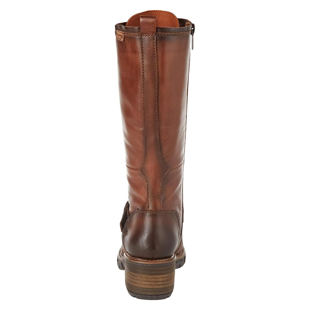 Pikolinos San Sebastia W1T Leather Womens Boots#color_caoba