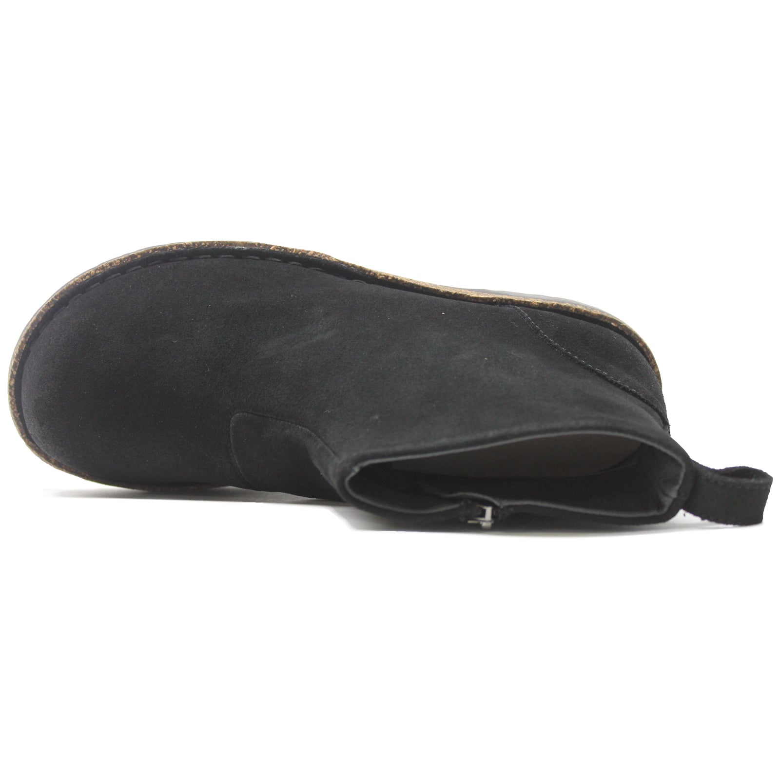 Birkenstock Melrose Suede Unisex Boots#color_black