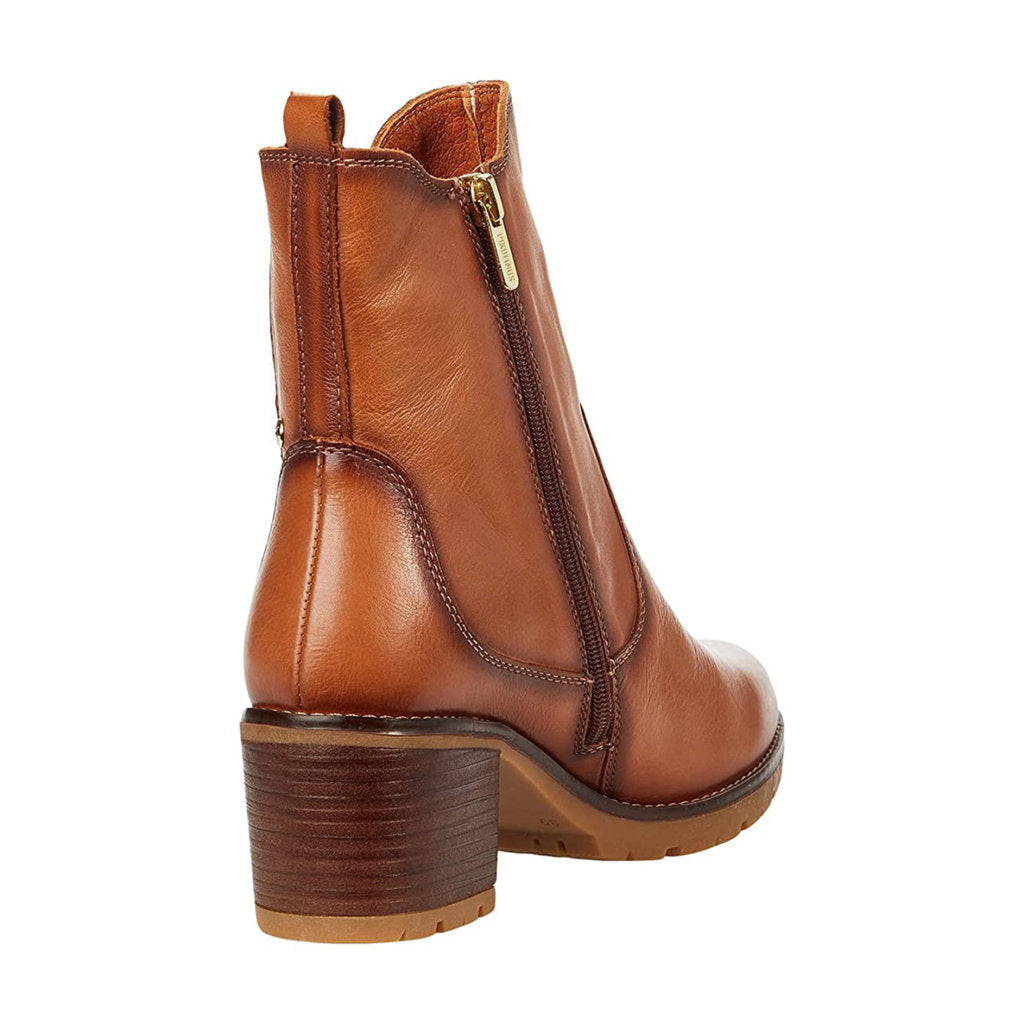 Pikolinos Llanes W7H Leather Womens Boots#color_brandy