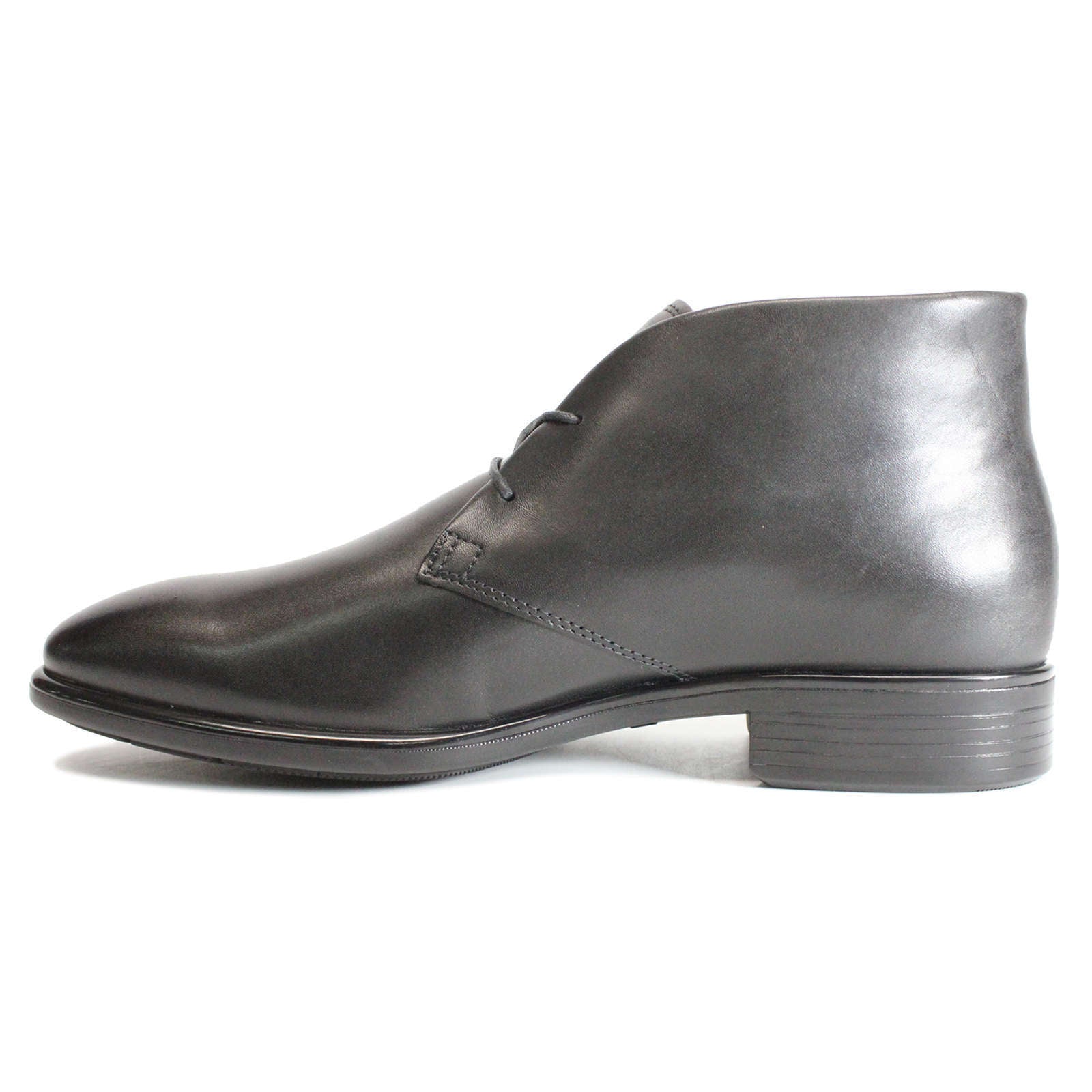 Ecco Citytray 512794 Leather Mens Boots#color_black
