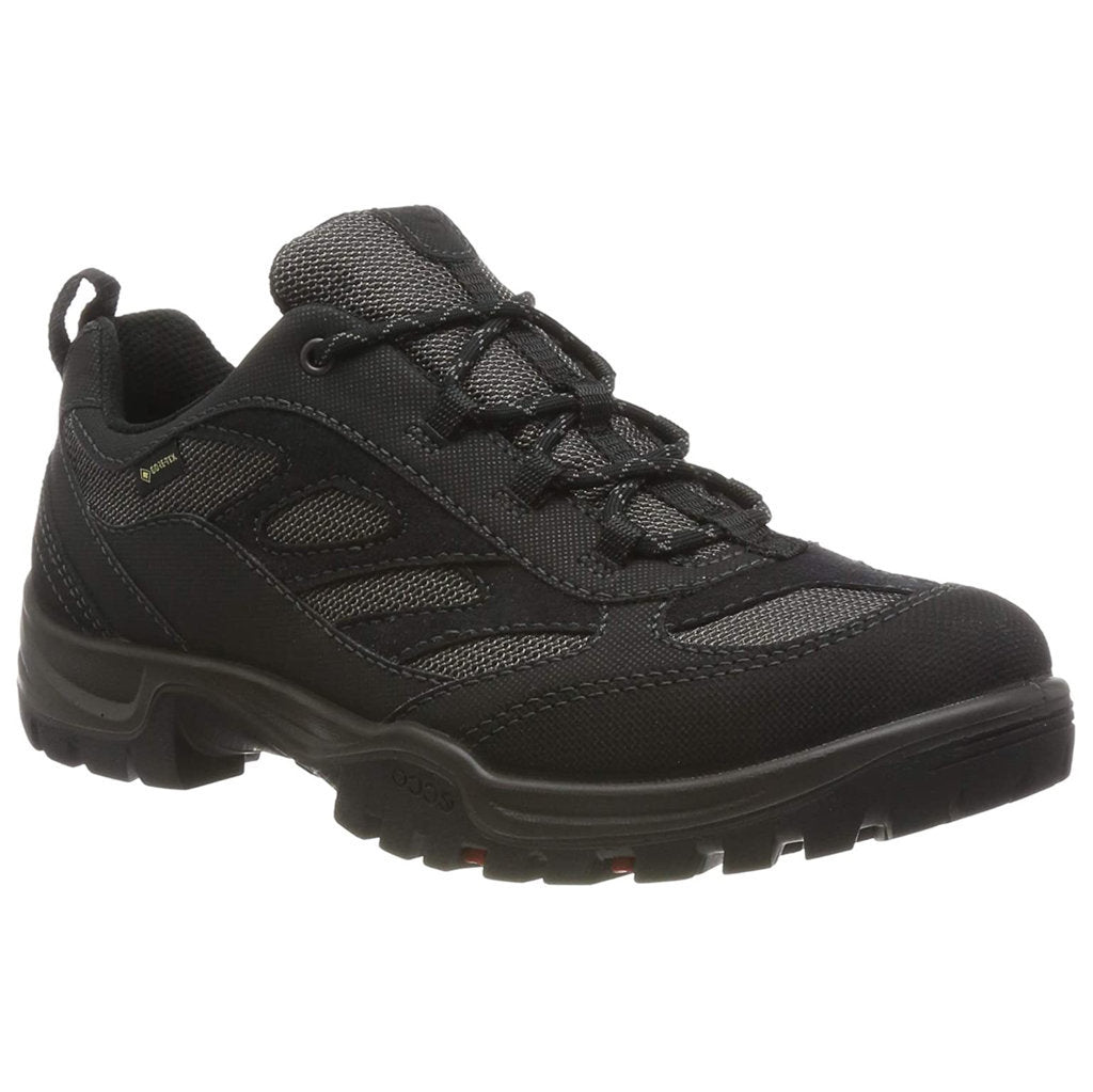 Ecco Xpedition III Leather Textile Womens Boots#color_black mole