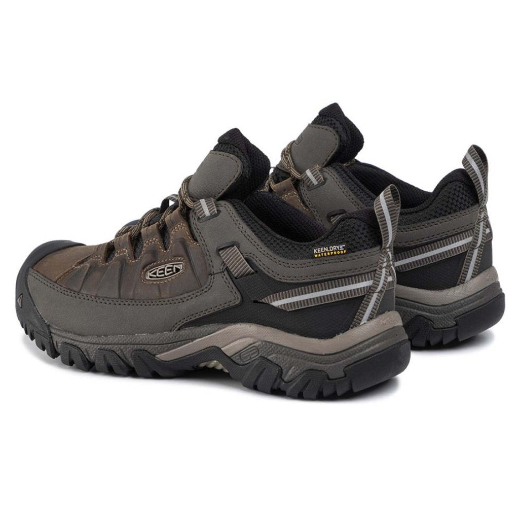 Keen Targhee III Waterproof Leather Men's Hiking Boots#color_bungee cord black
