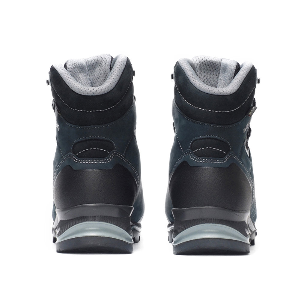 Lowa Santiago GTX Nubuck Leather Men's Hiking Boots#color_navy grey