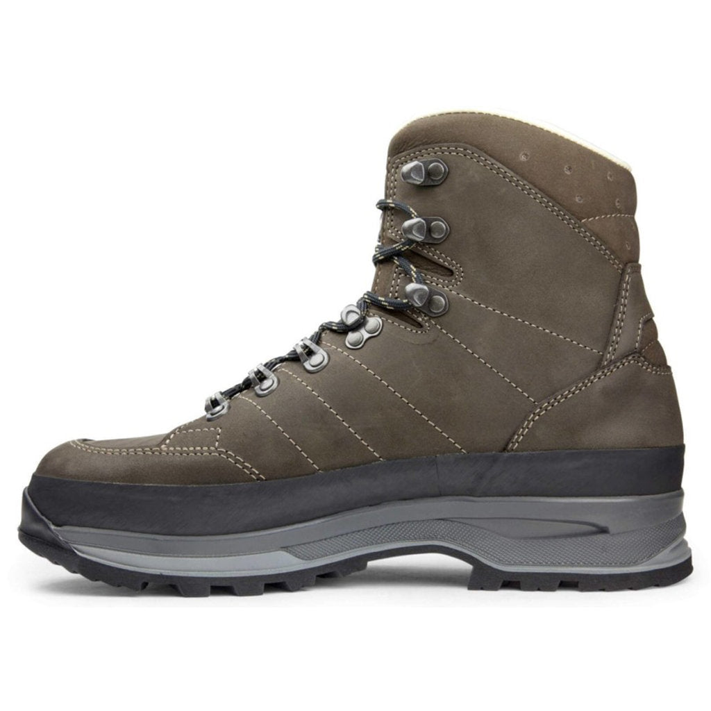 Lowa Trekker Nubuck Leather Men's Hiking Boots#color_slate