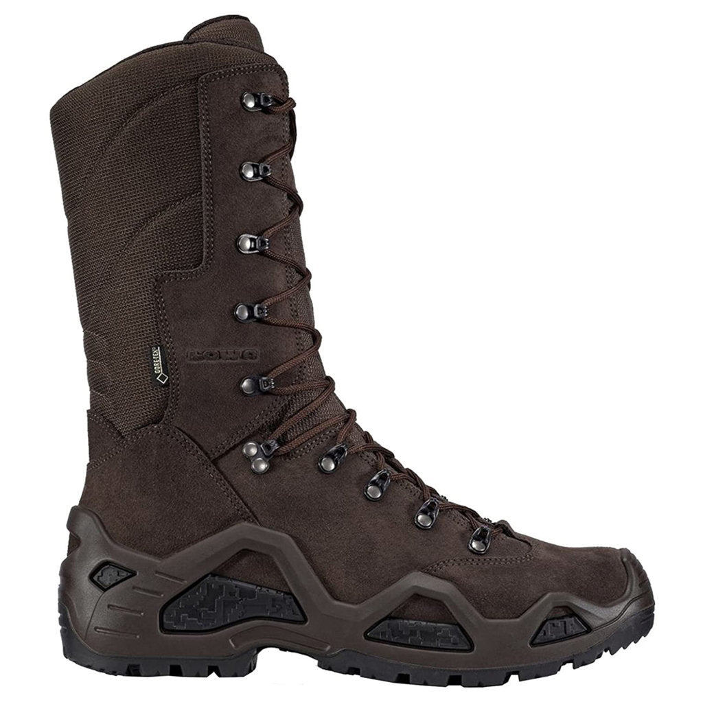 Lowa Z-11S GTX C Nubuck Leather Textile Men's Waterproof Hiking Boots#color_dark brown