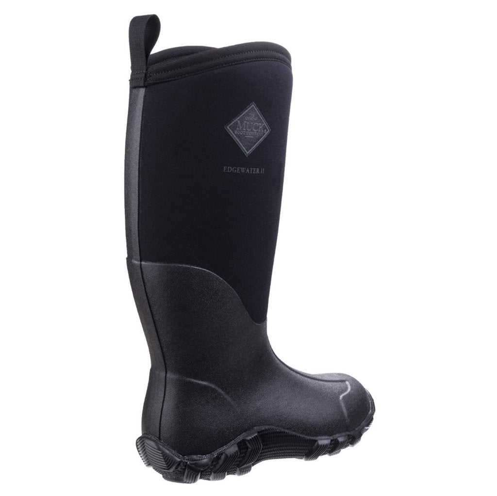 Muck Boot Edgewater II Waterproof Unisex Tall Wellington Boots#color_black black