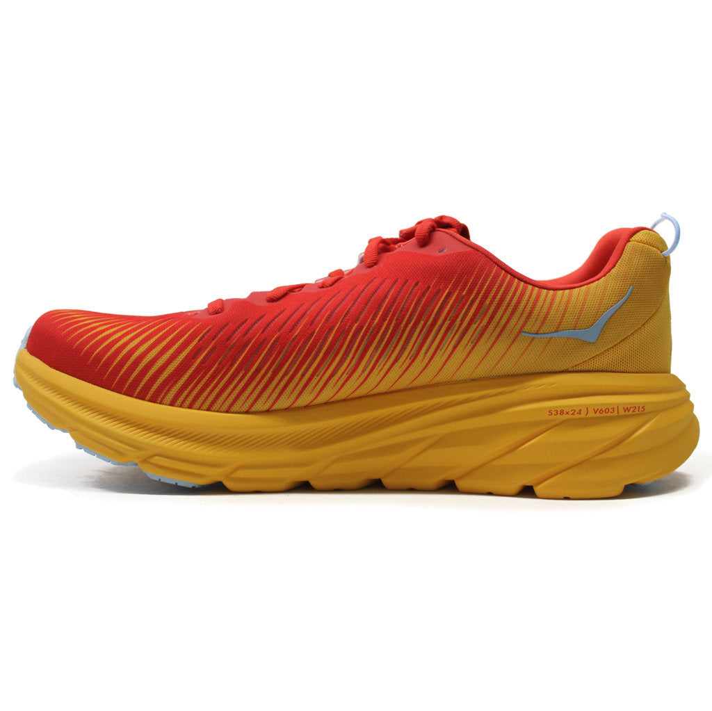 Hoka One One Rincon 3 Mesh Men's Low-Top Road Running Trainers#color_fiesta amber yellow