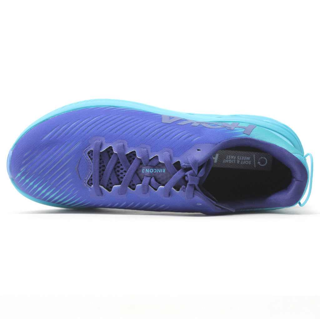Hoka One One Rincon 3 Mesh Men's Low-Top Road Running Trainers#color_bluing scuba blue