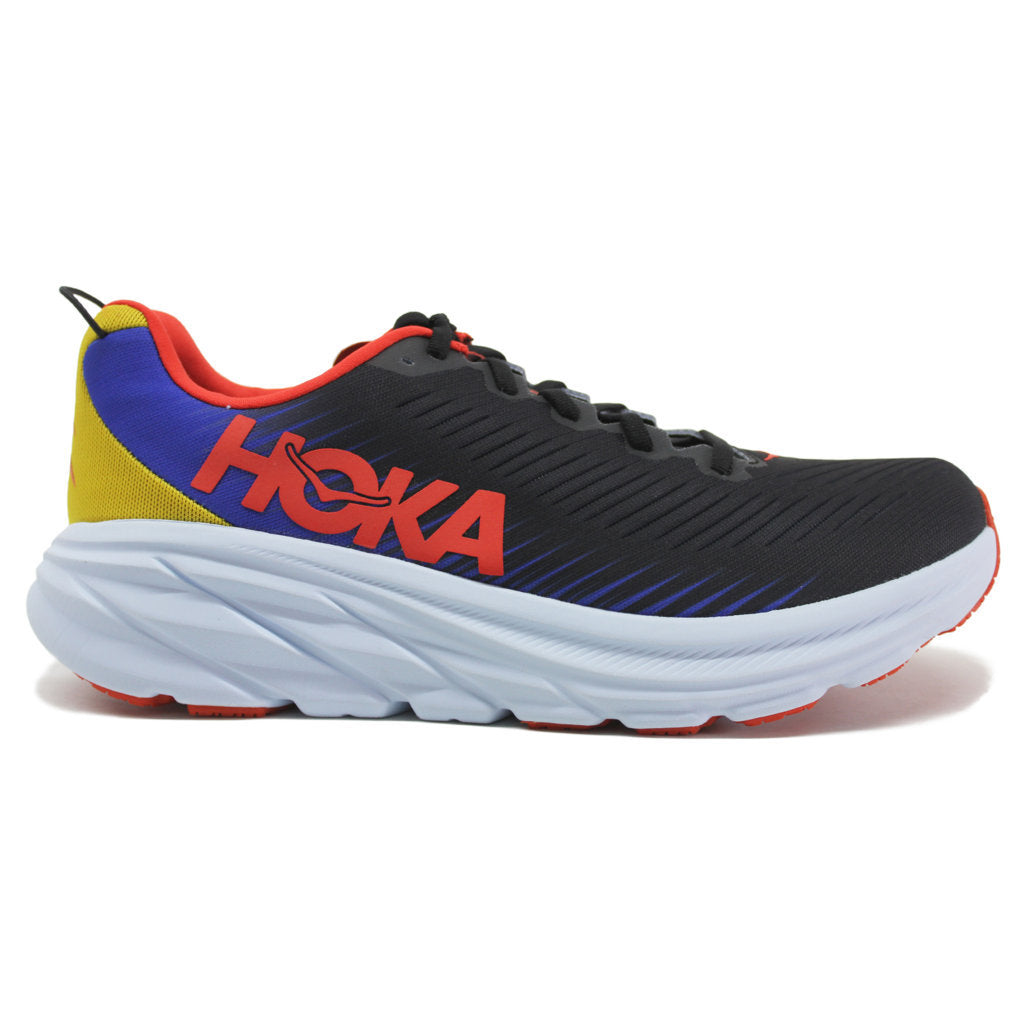 Hoka One One Rincon 3 Mesh Men's Low-Top Road Running Trainers#color_black dazzling blue
