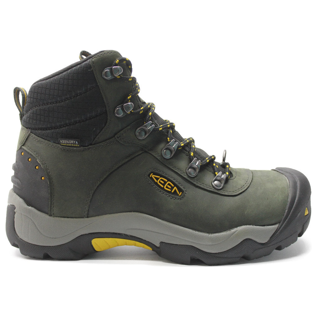 Keen Revel III Waterproof Leather Men's Winter Hiking Boots#color_magnet tawny olive