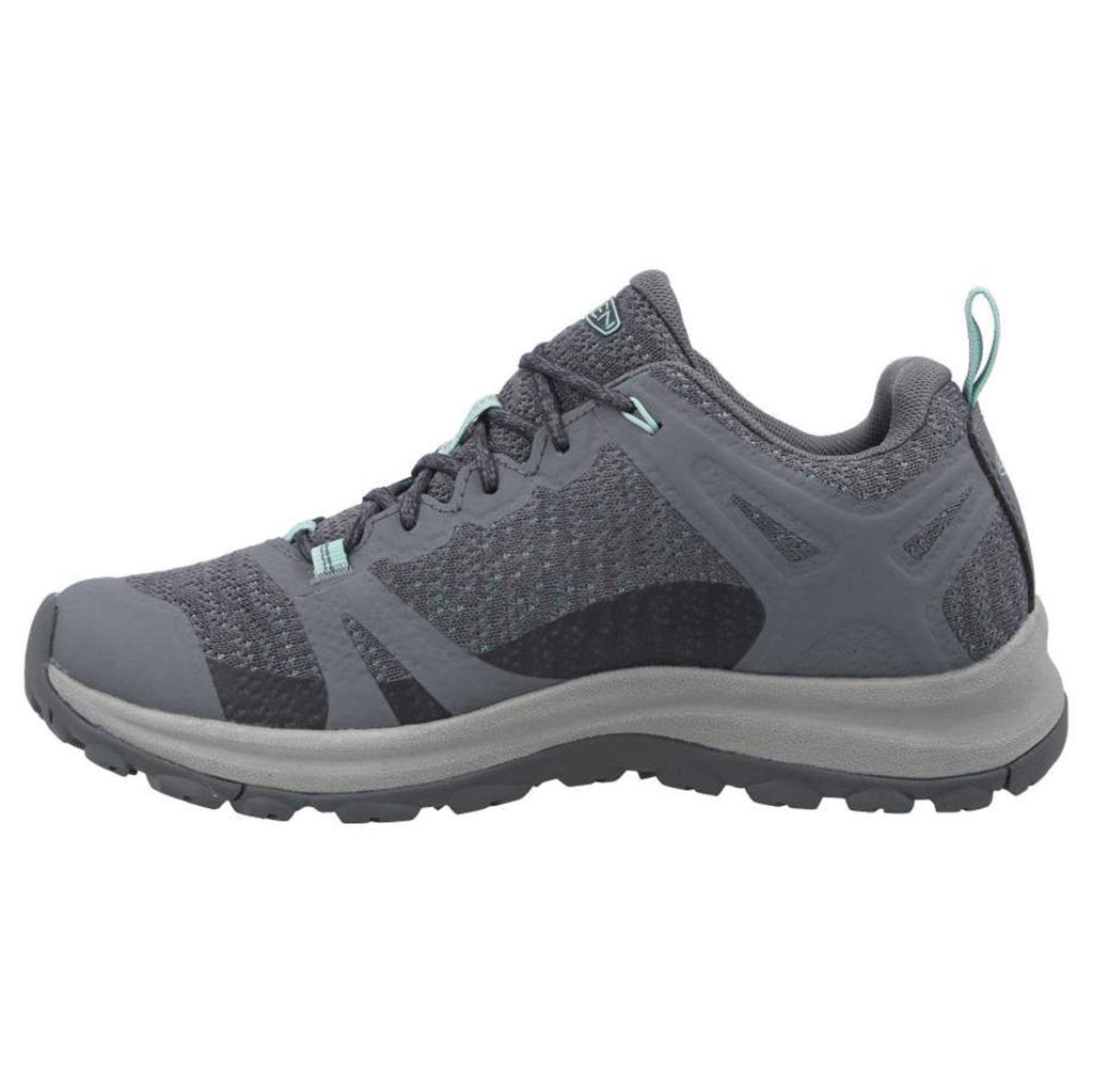Keen Terradora II Synthetic Textile Women's Hiking Trainers#color_steel grey ocean w