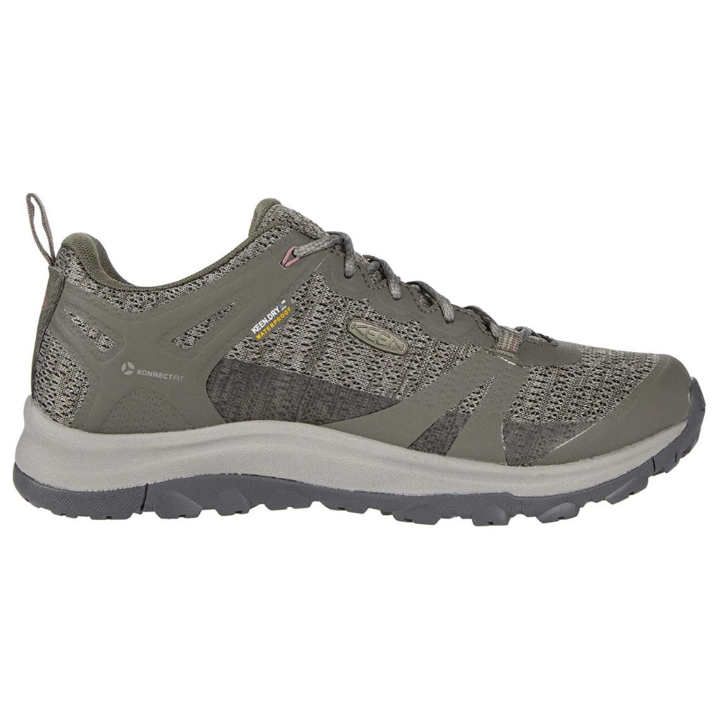Keen Terradora II Synthetic Textile Women's Hiking Trainers#color_dusty olive nostalgia rose