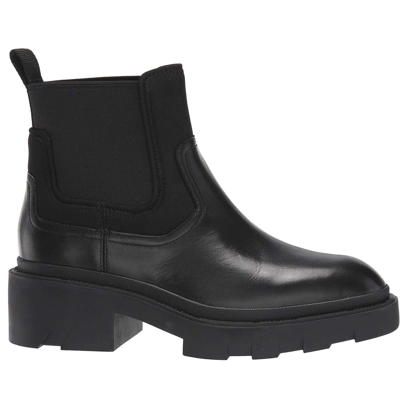 Ash Metro Leather Women's Chelsea Boots#color_black