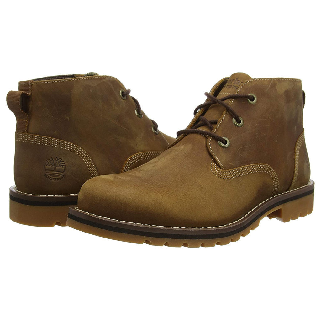 Timberland Larchmont II WP Chukka Leather Mens Boots#color_rust
