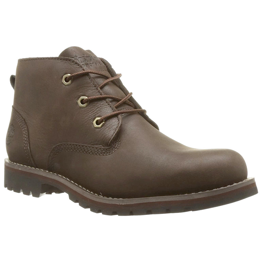 Timberland Larchmont II WP Chukka Leather Mens Boots#color_dark brown