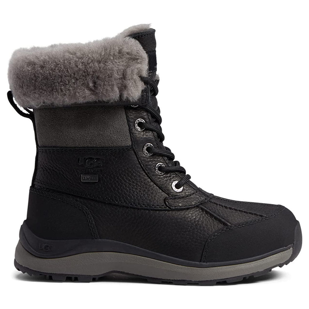 Ugg Australia Adirondack III Leather Womens Boots#color_black