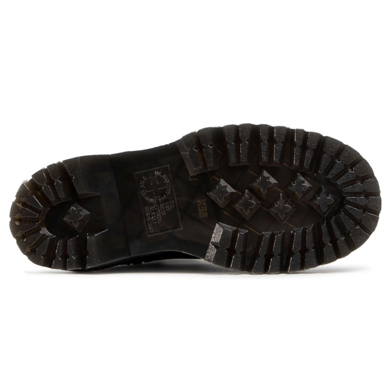 Dr. Martens Jadon Hi Polished Smooth leather Unisex Boots#color_black