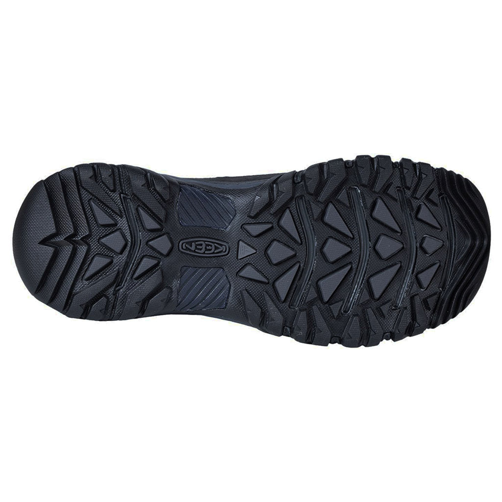 Keen Anchorage III Leather Men's Slip-On Waterproof Winter Boots#color_black raven