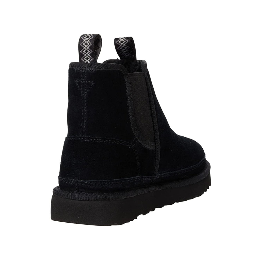 Ugg Neumel Chelsea Suede Synthetic Mens Boots#color_black