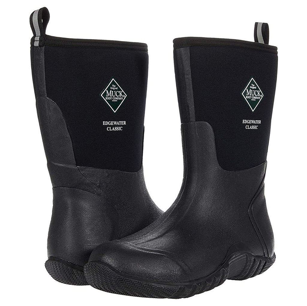 Muck Boot Edgewater Classic Waterproof Women's Wellington Boots#color_black