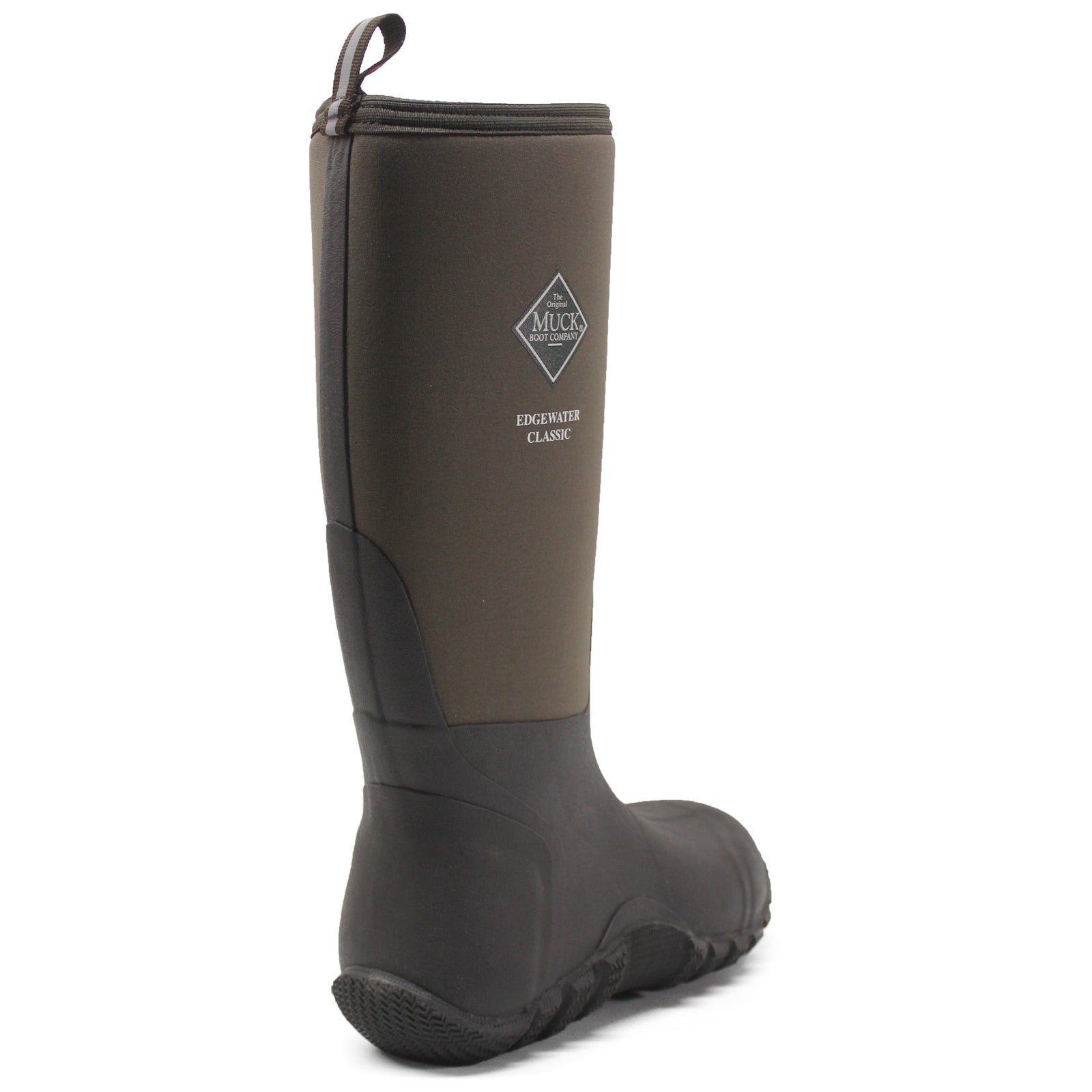 Muck Boot Edgewater Classic Waterproof Women's Tall Wellington Boots#color_brown