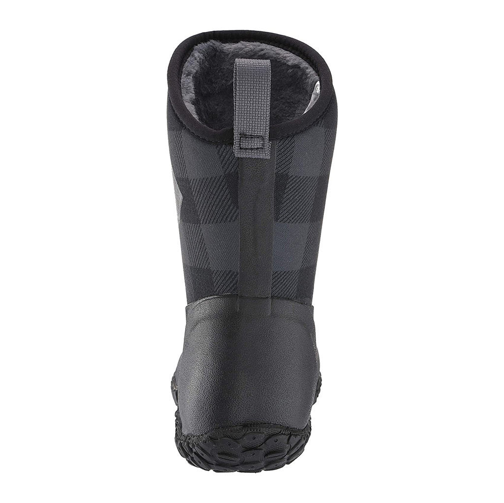 Muck Boot Muckster II Waterproof Women's Wellington Boots#color_black grey plaid