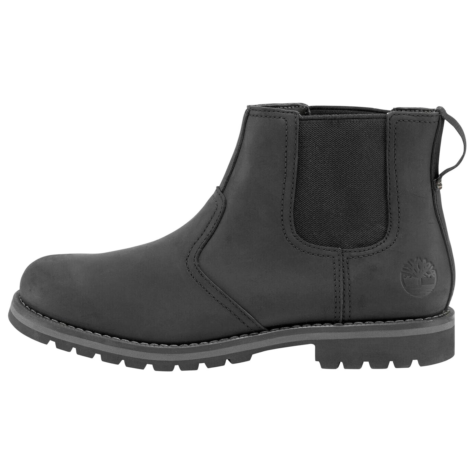 Timberland Larchmont II Leather Mens Boots#color_black