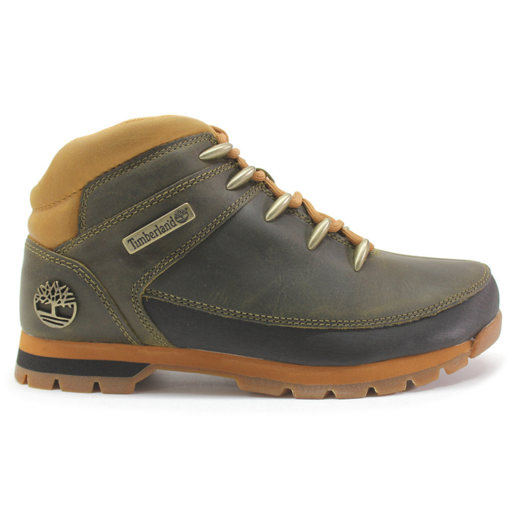 Timberland Euro Sprint Mid Hiker Leather Mens Boots#color_olive