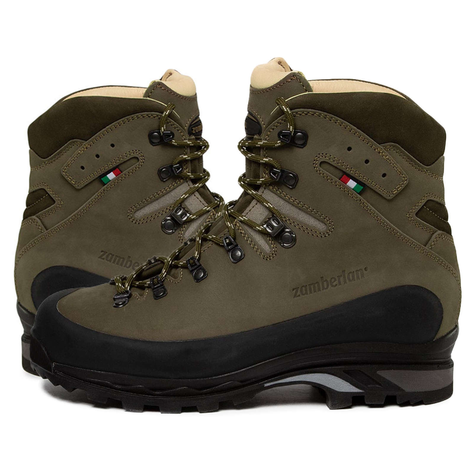 Zamberlan 961 Guide LTH RR Nubuck Leather Men's Trekking Boots#color_brown